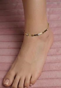 Herringbone Station Anklet