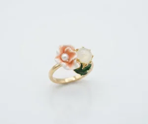 Blossom & Jade Ring